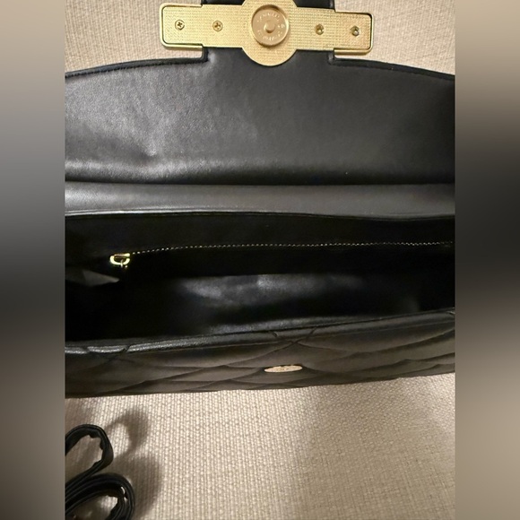 Valentino Orlandi Black Quilted Handbag - Picture 6 of 7